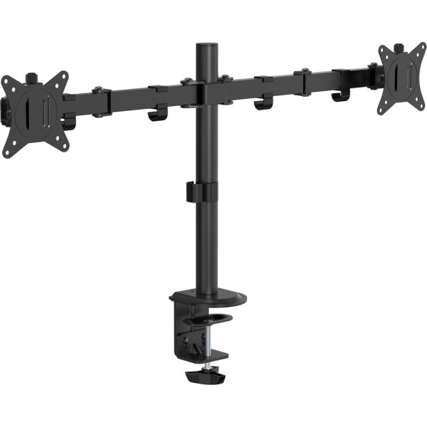 BRATECK βάση γραφείου για 2x οθόνες LDT66-C024, 17-32", έως 9kg