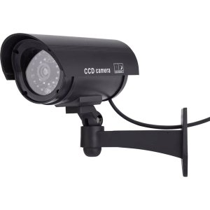 LTC ψεύτικη κάμερα CCTV LXKAM08 με LED, μαύρη