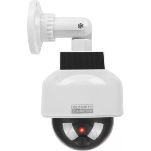 Ψεύτικη κάμερα CCTV LXKAM15 με LED, ηλιακή, λευκή