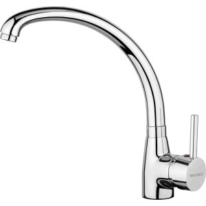 BRUNO μπαταρία πάγκου κουζίνας M54015-H531C-C508, αναμεικτική, ασημί