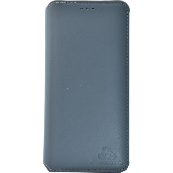 POWERTECH Θήκη Slim Leather για Samsung J6 Plus 2018, γκρι