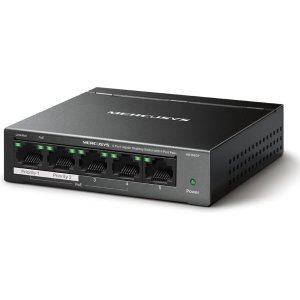 MERCUSYS Desktop Switch MS105GP, 5x 10/100/1000 Mbps, PoE+, Ver. 1.0