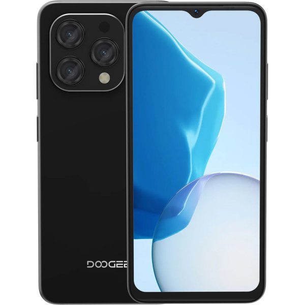 DOOGEE smartphone N55, 6.56", 4/128GB, 5150mAh, μαύρο