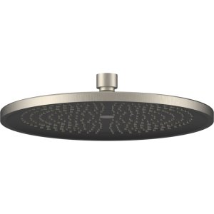 BRUNO κεφαλή ντους P25651YGNB, στρογγυλή, Φ 25.5cm, ασημί