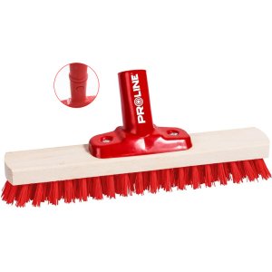 PROLINE ξύλινη σκούπα 14306 με συνθετική τρίχα 3cm, click system, 30cm