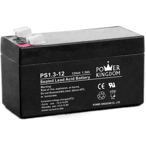 POWER KINGDOM μπαταρία μολύβδου PS1.3-12, 12Volt 1.3Ah