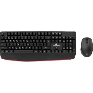 POWERTECH set ποντίκι & πληκτρολόγιο PT-1167, 2.4GHz & Bluetooth, μαύρο