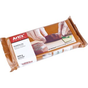 ARTIX PAINTS φυσικός πηλός PY036-2, χωρίς γλουτένη, 500γρ, καφέ