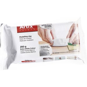 ARTIX PAINTS φυσικός πηλός PY038, 250γρ, λευκός