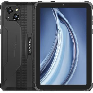 OUKITEL tablet RT3 Pro, 8", 4/128GB, 4G, 5150mAh, IP68/IP69K, μαύρο