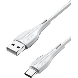 USAMS καλώδιο USB-C σε USB US-SJ372, 2A, 1m, λευκό