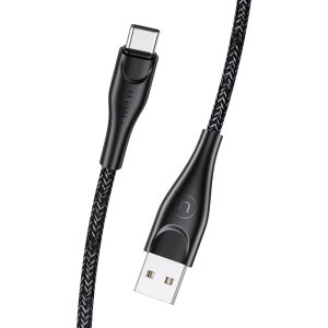USAMS καλώδιο USB-C σε USB US-SJ392, 2A, 1m, μαύρο