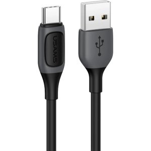 USAMS καλώδιο USB-C σε USB US-SJ596, 3A, 1m, μαύρο
