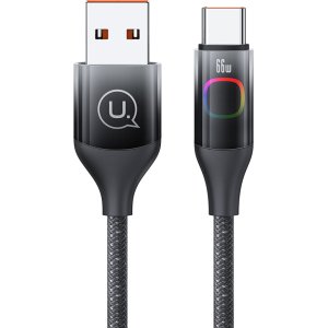 USAMS καλώδιο USB-C σε USB US-SJ636, 66W, 1.2m, μαύρο