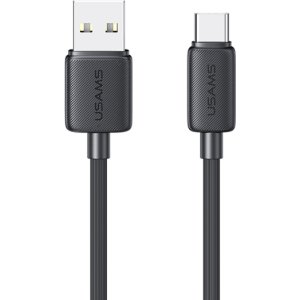 USAMS καλώδιο USB-C σε USB US-SJ688, 3A, 480Mbps, 1m, μαύρο