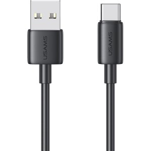 USAMS καλώδιο USB-C σε USB US-SJ708, 3A, 480Mbps, 1m, μαύρο