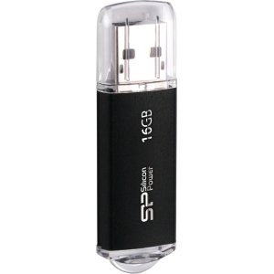 SILICON POWER USB Flash Drive Ultima II-I, 16GB, USB 2.0, μαύρο