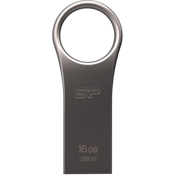 SILICON POWER USB Flash Drive Jewel 80, 16GB, USB 3.2, ασημί
