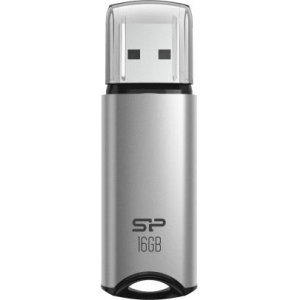 SILICON POWER USB Flash Drive Marvel M02, 16GB, USB 3.2, γκρι