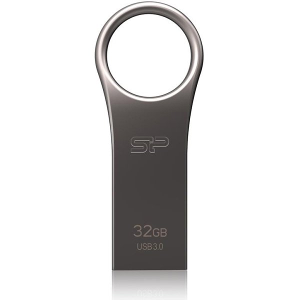 SILICON POWER USB Flash Drive Jewel 80, 32GB, USB 3.2, ασημί