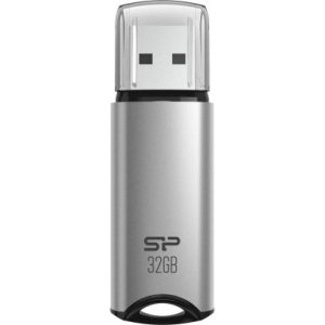 SILICON POWER USB Flash Drive Marvel M02, 32GB, USB 3.2, γκρι