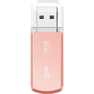 SILICON POWER USB Flash Drive Helios 202, 128GB, USB 3.2, ροζ χρυσό
