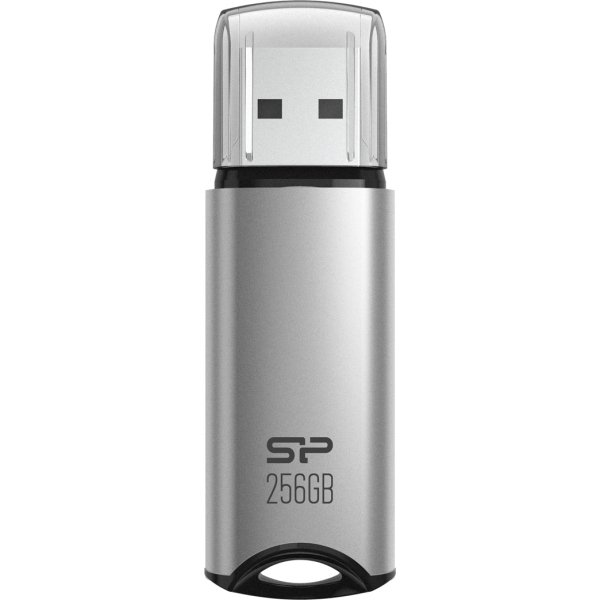 SILICON POWER USB Flash Drive Marvel M02, 256GB, USB 3.2, γκρι