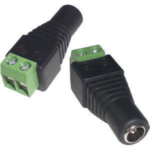 Βύσμα τροφοδοσίας DC θηλυκό ST-DC08, 5.5 x 2.1mm, σε κλέμα, 5 τμχ