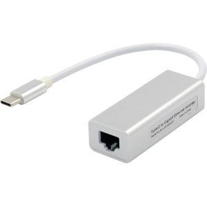 Αντάπτορας δικτύου ST735, USB-C, 1000Mbps Ethernet, ασημί