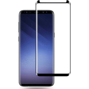 POWERTECH Tempered Glass 3D, Mini, Full glue, για Samsung S9, Black