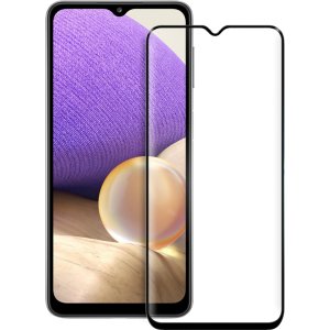 POWERTECH Tempered Glass 5D Full Glue TGC-0483, Samsung A02/A02S, μαύρο