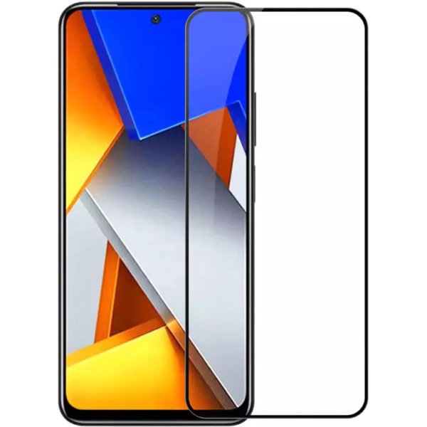 POWERTECH tempered glass 5D TGC-0608, Xiaomi Poco M4 Pro, full glue