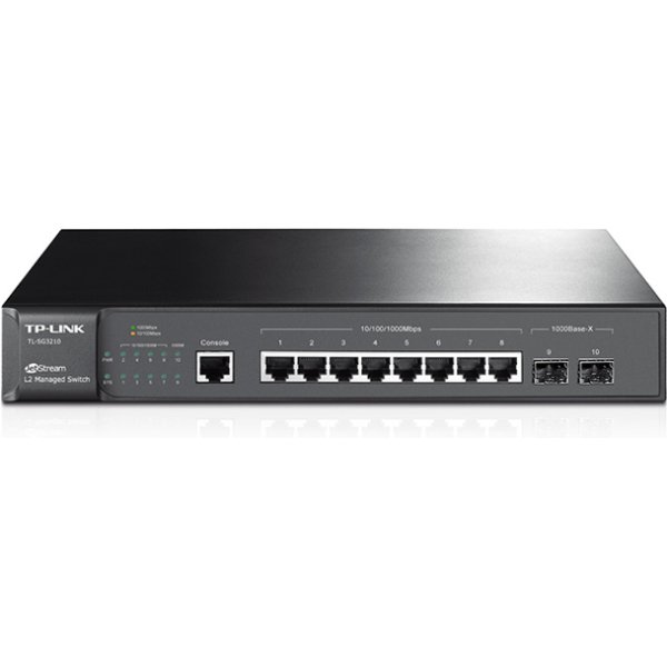 TP-LINK JetStream L2+ managed switch TL-SG3210, 8-Port Gigabit, Ver. 3.0
