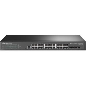TP-LINK L2+ managed switch TL-SG3428, 24-Port Gigabit, 4x SFP, Ver. 2.0