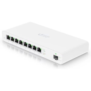 UBIQUITI router UISP-R, 8x Gigabit Ethernet Θύρες, 1000Mbps, PoE 30W