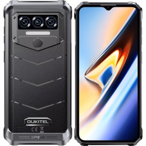 OUKITEL smartphone WP38, 6.52", 6/256GB, 10600mAh, IP68/IP69K, μαύρο