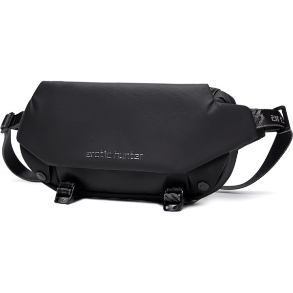 ARCTIC HUNTER τσάντα μέσης YB00047, 2L, μαύρη