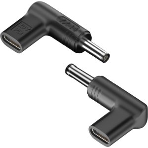 POWERTECH αντάπτορας τροφοδοσίας YX-14, USB-C σε Sony 6.5x4.4mm, μαύρος