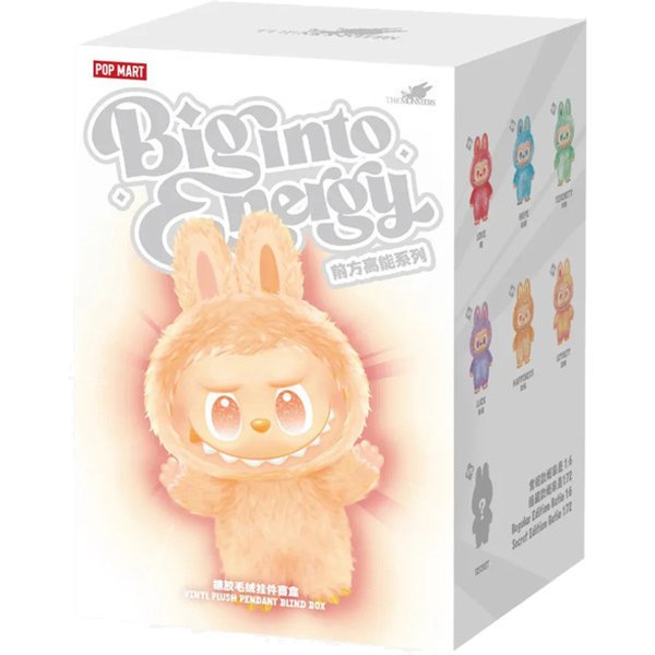 Labubu Monsters Big Into Energy Series Vinyl Plush Pendant Single(Τυχαία Επιλογή)