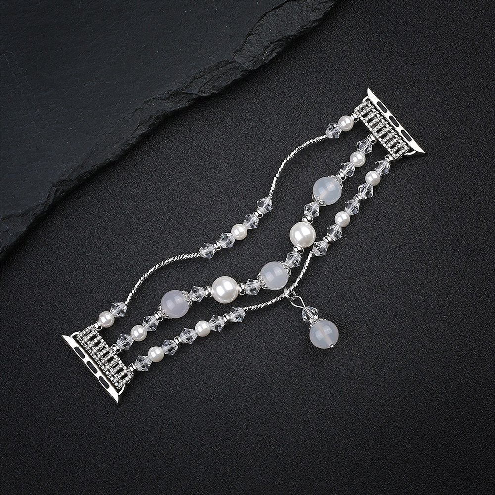 Bracelet loop for Apple Watch 38/40/41 design 4 white - Image 3