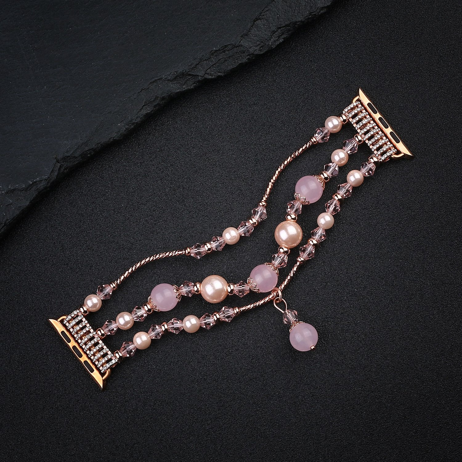 Bracelet loop for Apple Watch 38/40/41 design 4 pink - Image 3