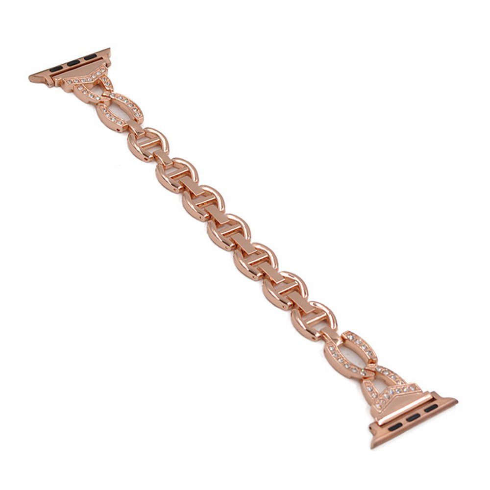 Bracelet loop for Apple Watch 42/44/45 design 3 rose gold - Image 4