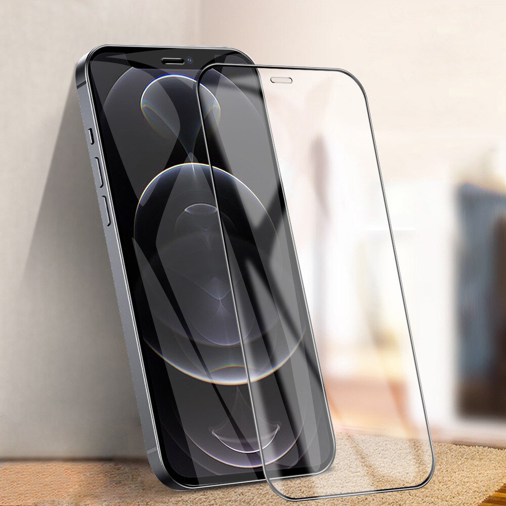 Tempered Glass HARD CERAMIC for IPHONE 15 PLUS BLACK - Image 2