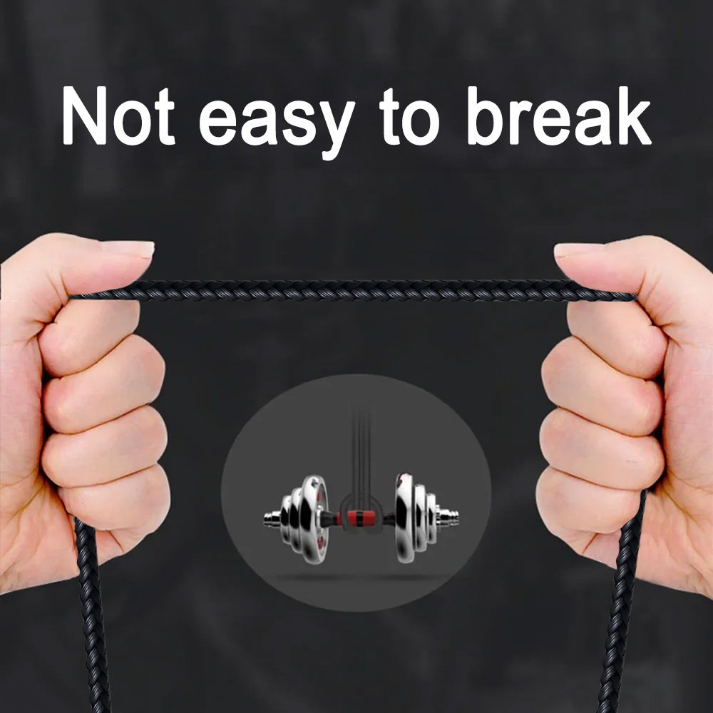 Blavec Cable Raptor braided - USB to Lightning - 1,5A 2 metres Apple CarPlay (CRA-UL15BG20) black-grey - Image 5