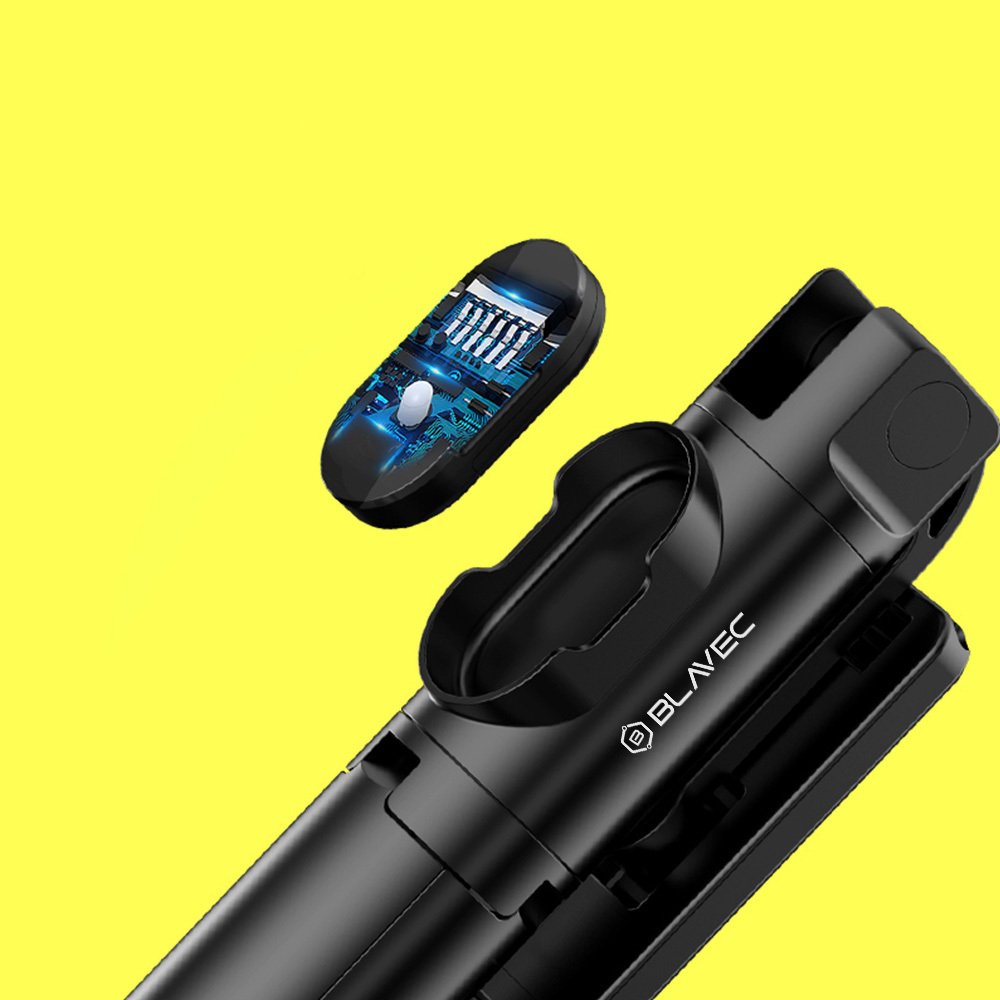 Blavec Selfie Stick Coco P-02 tripod + remote control 0,7 metres (SSCP02-TRB07) black - Image 6