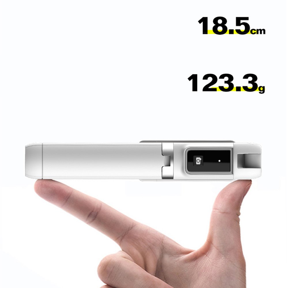 Blavec Selfie Stick Coco P-04 tripod + remote control 0,7 metres (SSCP04-TRW07) white - Image 4