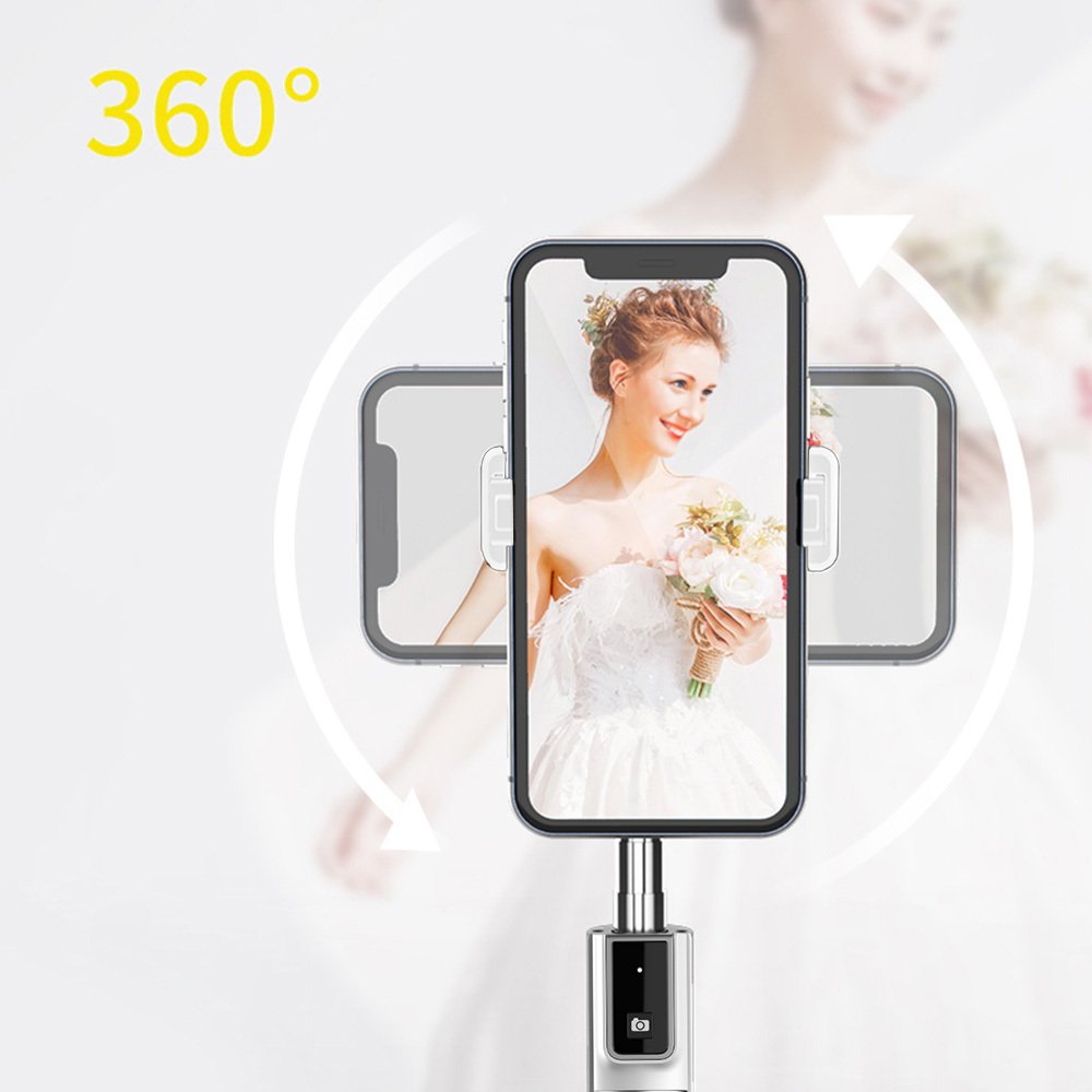 Blavec Selfie Stick Coco P-04 tripod + remote control 0,7 metres (SSCP04-TRW07) white - Image 5