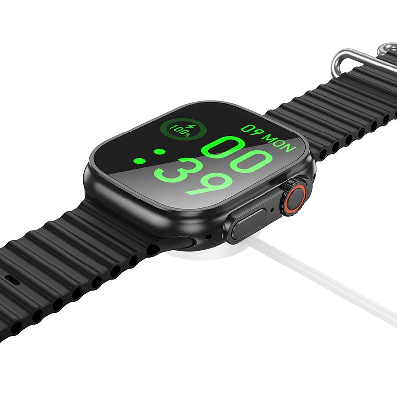 Borofone Induction charger for BD10/BD10 Ultra smartwatch white - Image 4