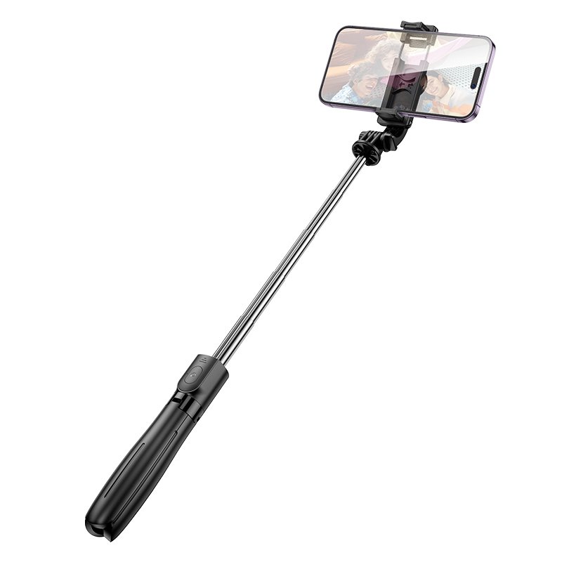 Borofone Selfie Stick BY13 Nube bluetooth with tripod and remote control black - Image 5