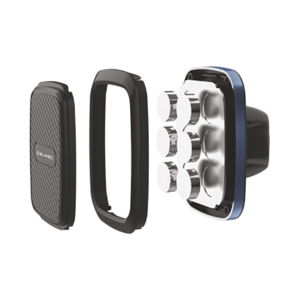 Blavec Car holder BH-06 magnetic to windshield and to air vent (BH06-MAVWSB) black - Image 6